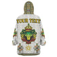 Personalized Ethiopia Lion Of Judah Kid Wearable Blanket Hoodie Tibeb Style