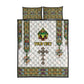 Personalized Ethiopia Lion Of Judah Quilt Bed Set Tibeb Style