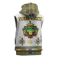 Personalized Ethiopia Lion Of Judah Sleeveless Hoodie Tibeb Style - African Pride