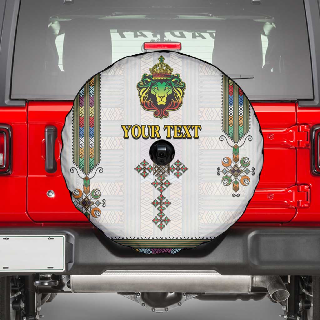 Personalized Ethiopia Lion Of Judah Spare Tire Cover Tibeb Style