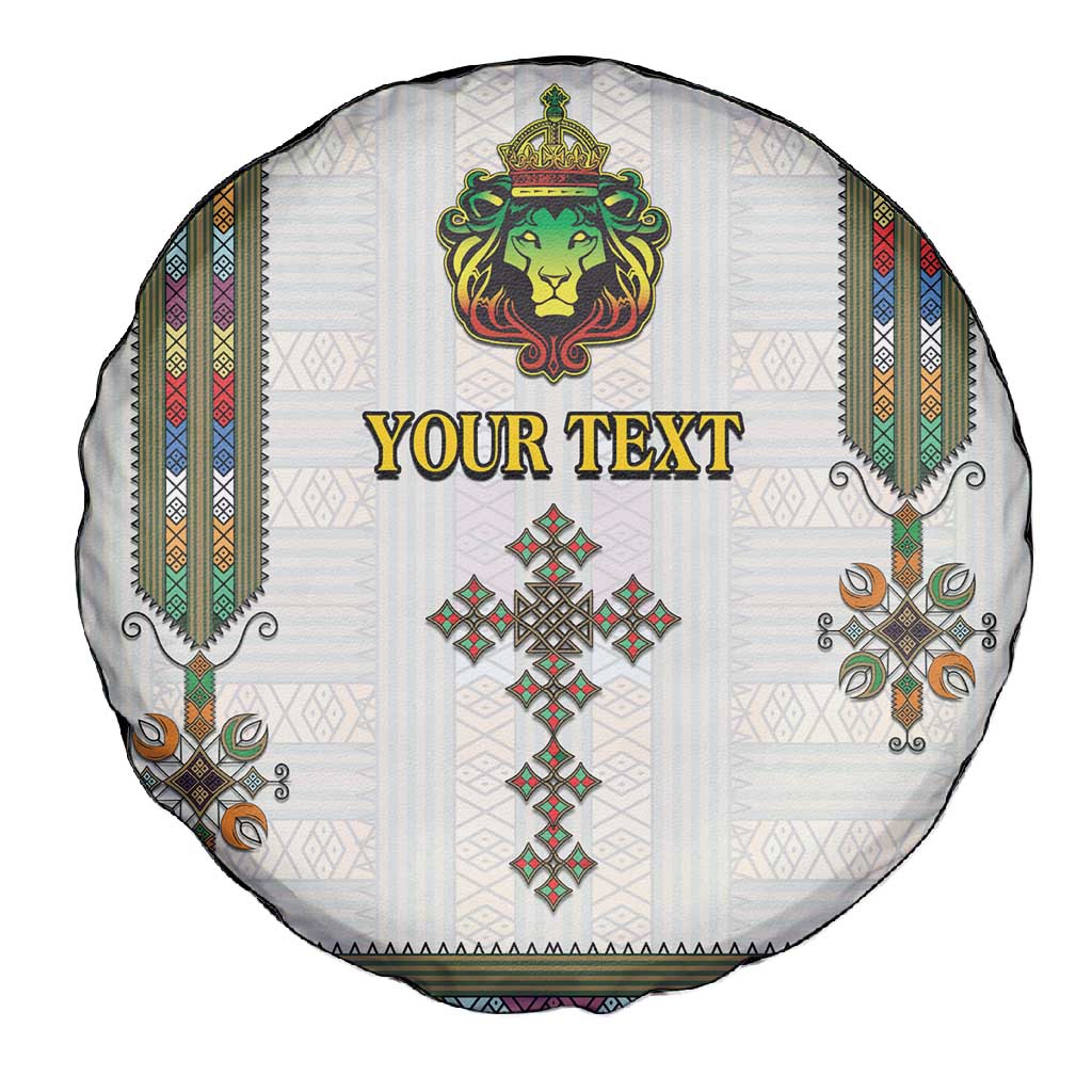 Personalized Ethiopia Lion Of Judah Spare Tire Cover Tibeb Style