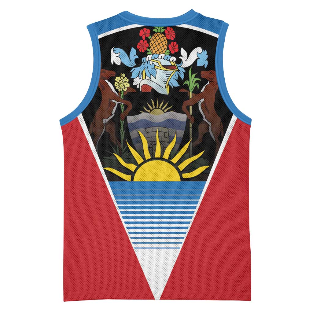 ‎Afro-Antiguans and Barbudans 1981 Basketball Jersey Each Endeavouring All Achieving - African Pride