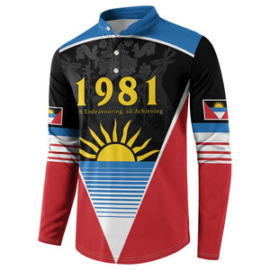 ‎Afro-Antiguans and Barbudans 1981 Button Sweatshirt Each Endeavouring All Achieving