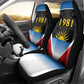 ‎Afro-Antiguans and Barbudans 1981 Car Seat Cover Each Endeavouring All Achieving