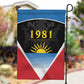 ‎Afro-Antiguans and Barbudans 1981 Garden Flag Each Endeavouring All Achieving