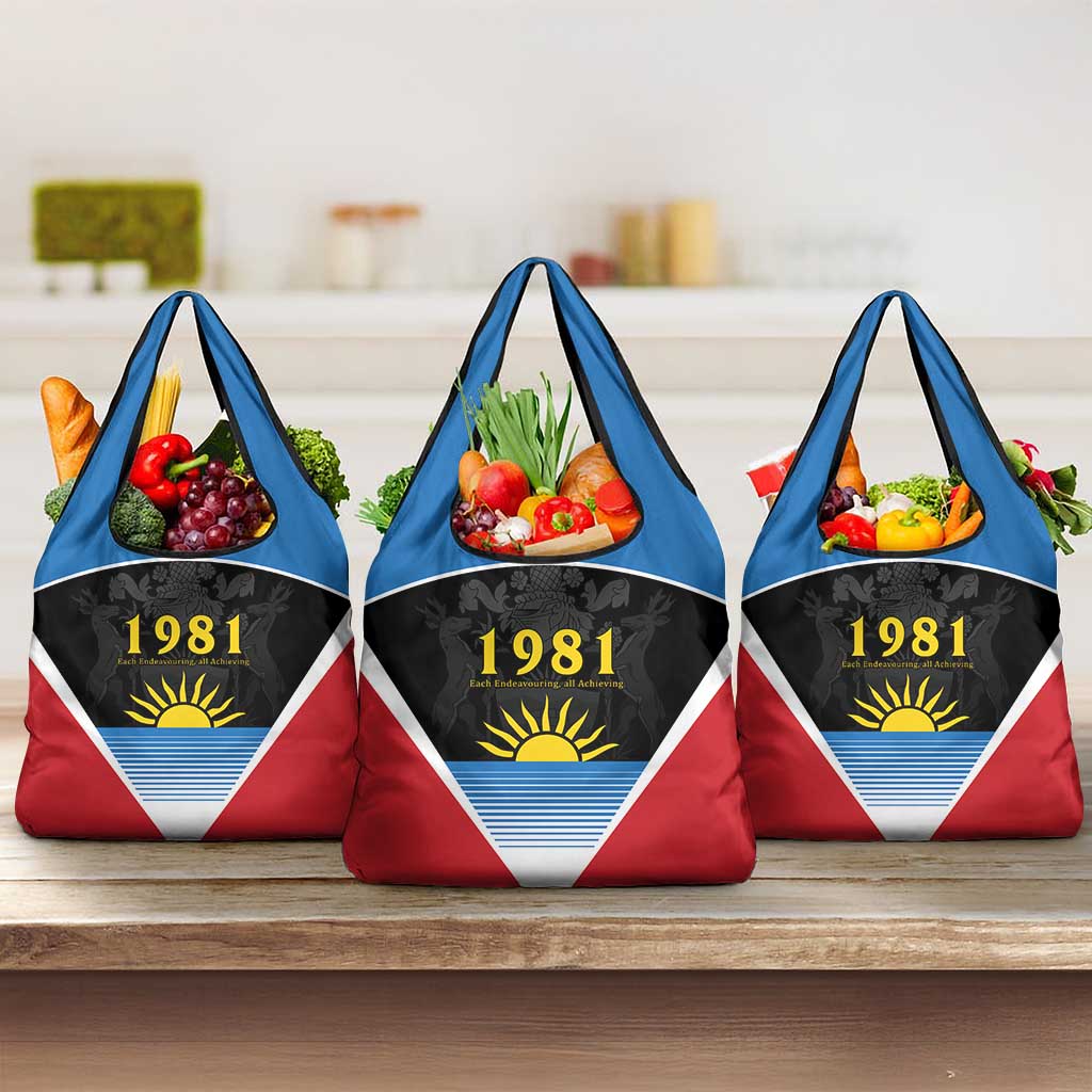 ‎Afro-Antiguans and Barbudans 1981 Grocery Bag Each Endeavouring All Achieving