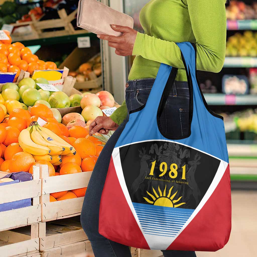 ‎Afro-Antiguans and Barbudans 1981 Grocery Bag Each Endeavouring All Achieving