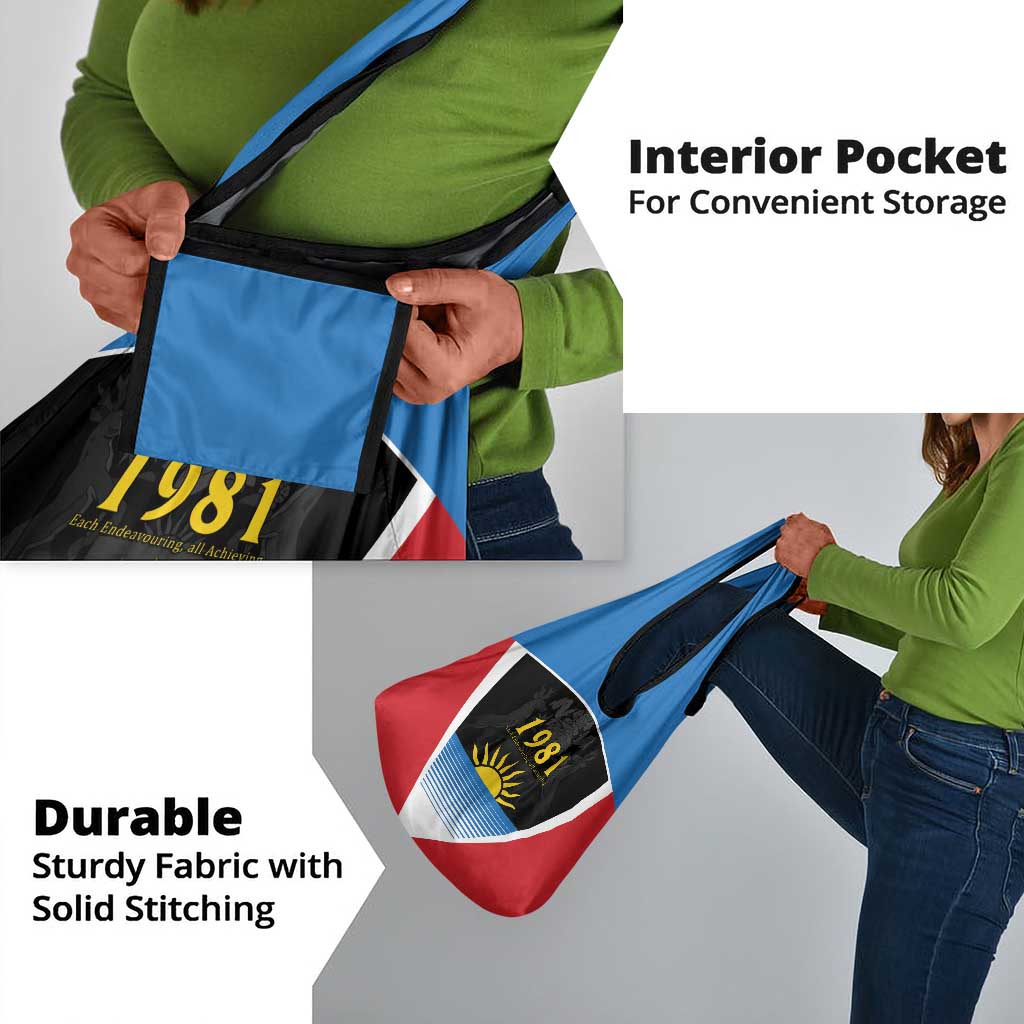 ‎Afro-Antiguans and Barbudans 1981 Grocery Bag Each Endeavouring All Achieving