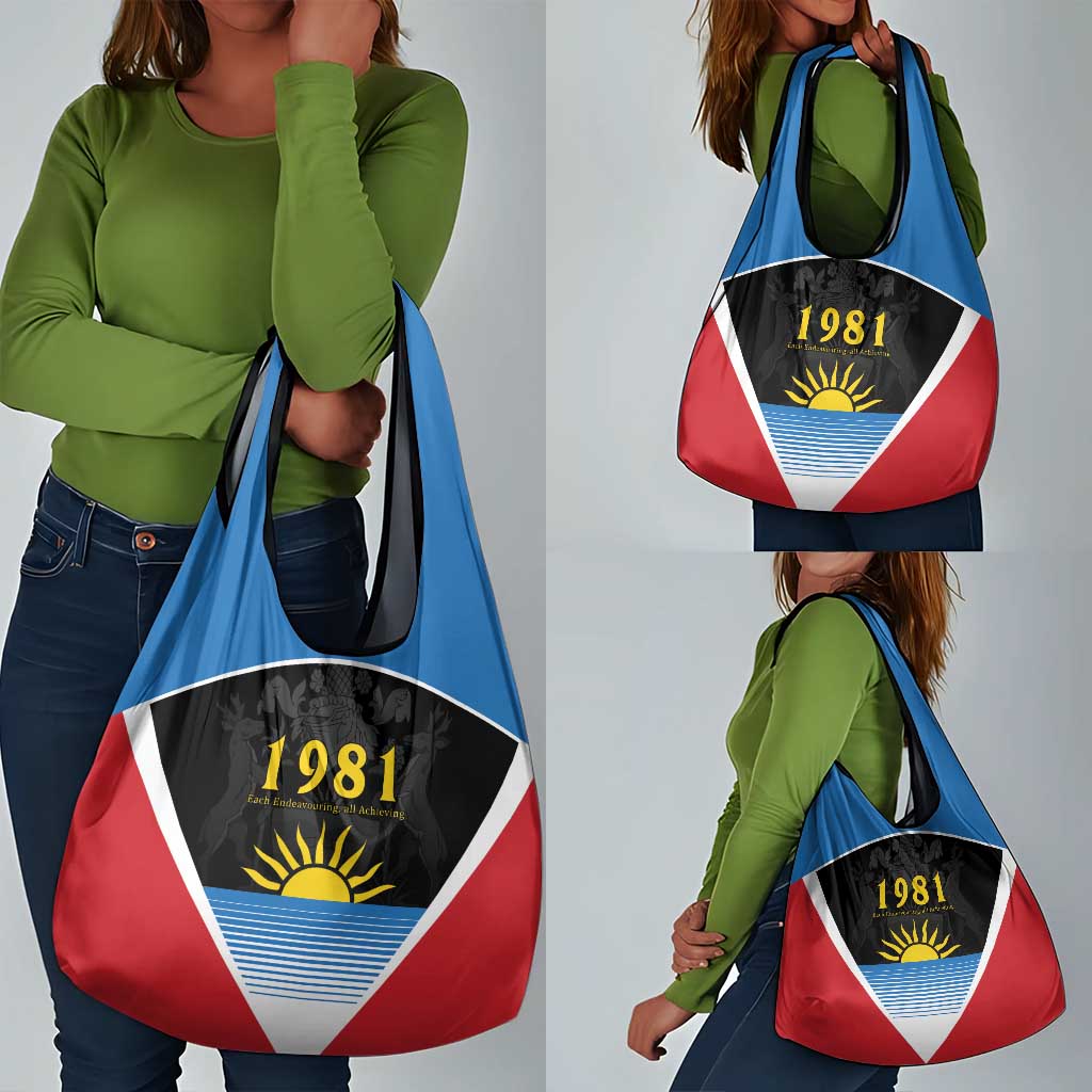 ‎Afro-Antiguans and Barbudans 1981 Grocery Bag Each Endeavouring All Achieving