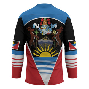 ‎Afro-Antiguans and Barbudans 1981 Hockey Jersey Each Endeavouring All Achieving