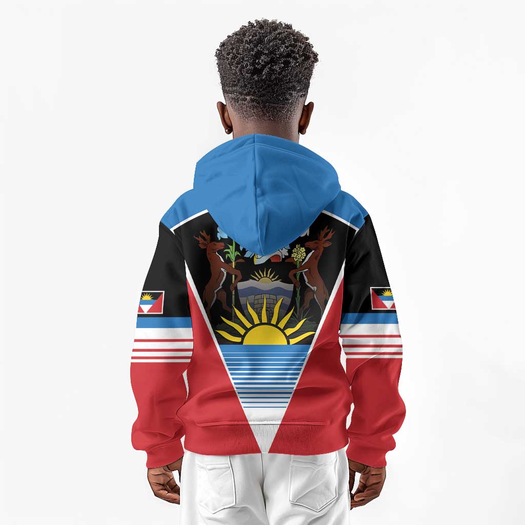 ‎Afro-Antiguans and Barbudans 1981 Kid Hoodie Each Endeavouring All Achieving