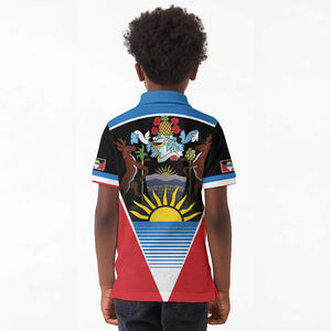 ‎Afro-Antiguans and Barbudans 1981 Kid Polo Shirt Each Endeavouring All Achieving