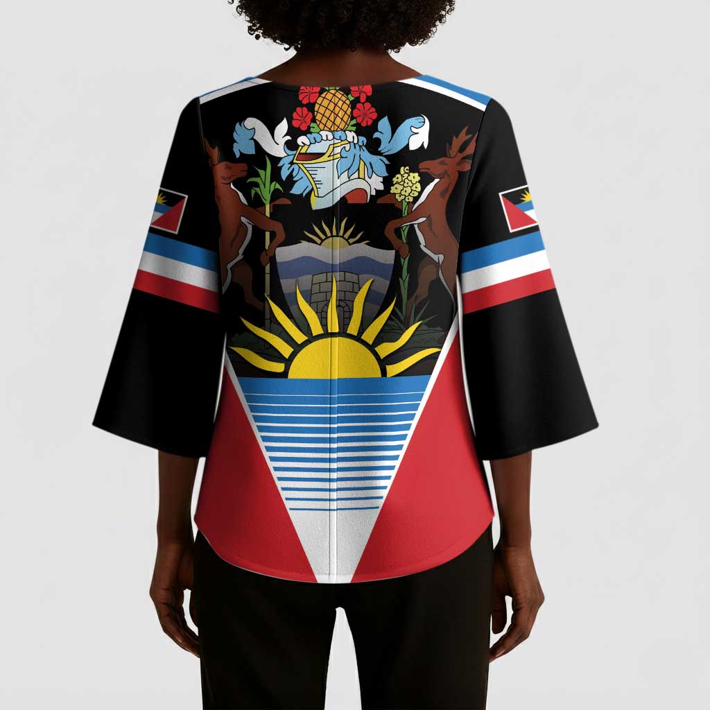 ‎Afro-Antiguans and Barbudans 1981 Kimono Sleeve Blouse Each Endeavouring All Achieving