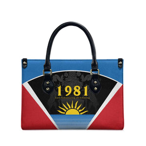 ‎Afro-Antiguans and Barbudans 1981 Leather Bag Each Endeavouring All Achieving