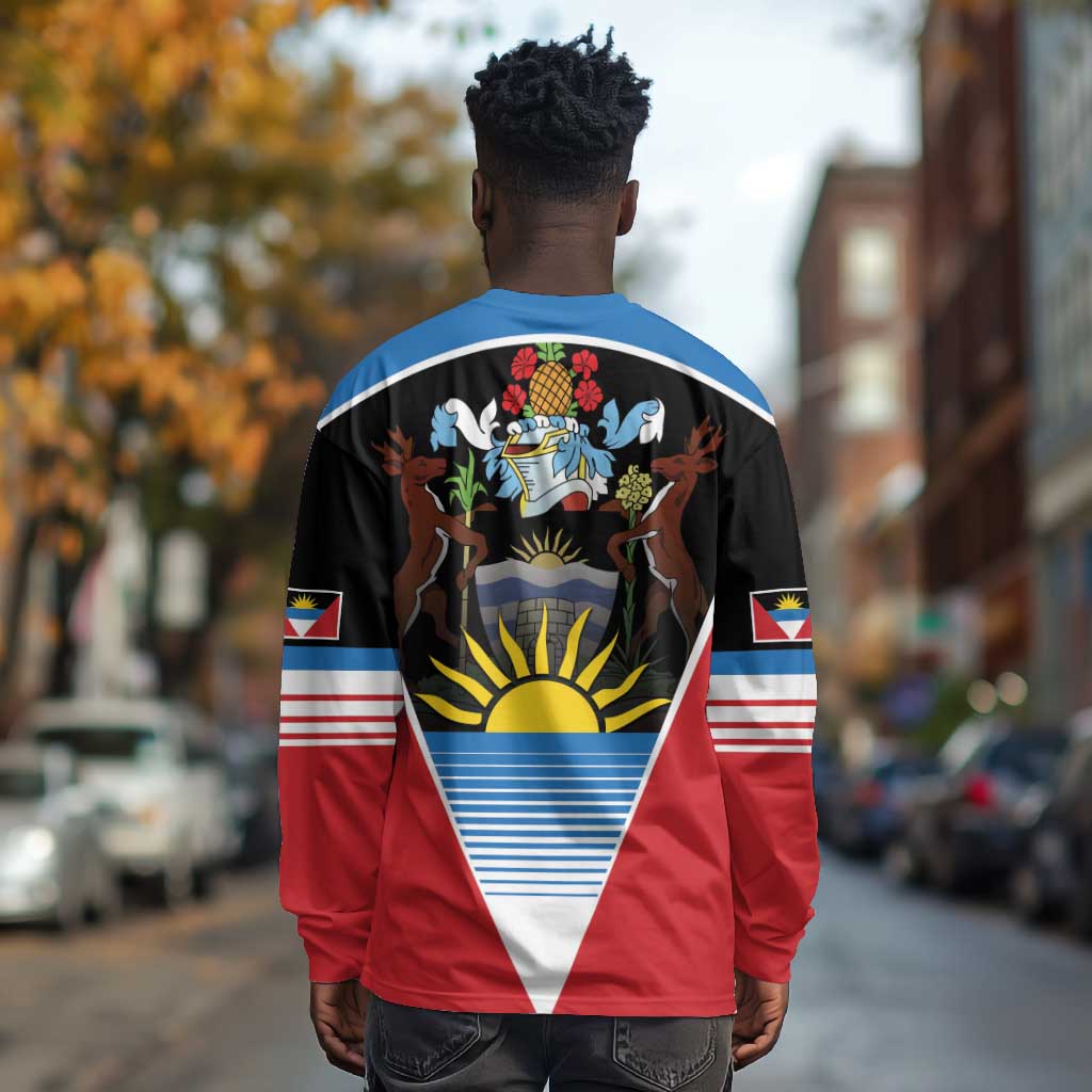 ‎Afro-Antiguans and Barbudans 1981 Long Sleeve Shirt Each Endeavouring All Achieving