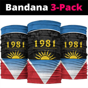 ‎Afro-Antiguans and Barbudans 1981 Neck Gaiter Each Endeavouring All Achieving LT9