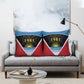 ‎Afro-Antiguans and Barbudans 1981 Pillow Cover Each Endeavouring All Achieving