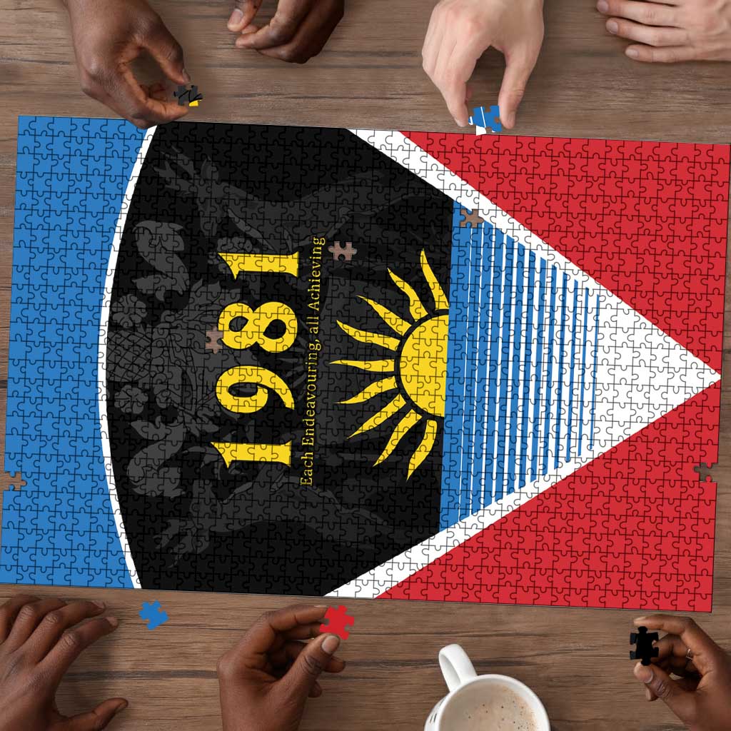 ‎Afro-Antiguans and Barbudans 1981 Puzzle Each Endeavouring All Achieving