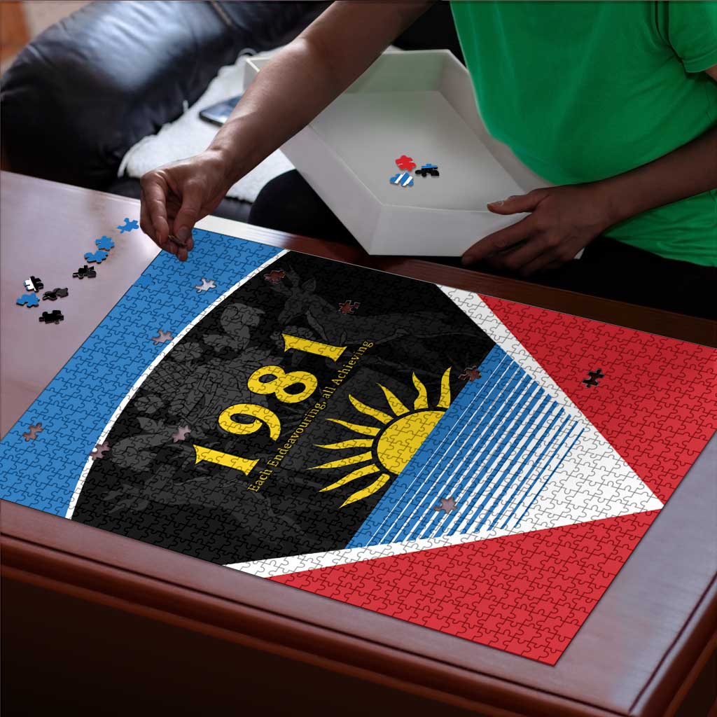‎Afro-Antiguans and Barbudans 1981 Puzzle Each Endeavouring All Achieving