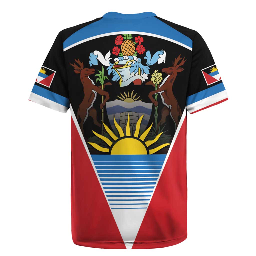 ‎Afro-Antiguans and Barbudans 1981 Rugby Jersey Each Endeavouring All Achieving
