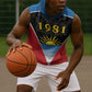 ‎Afro-Antiguans and Barbudans 1981 Sleeveless Hoodie Each Endeavouring All Achieving - African Pride