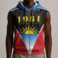 ‎Afro-Antiguans and Barbudans 1981 Sleeveless Zip Hoodie Each Endeavouring All Achieving - African Pride
