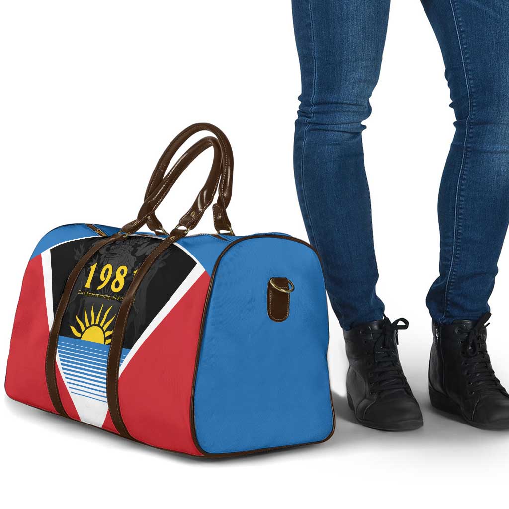 ‎Afro-Antiguans and Barbudans 1981 Travel Bag Each Endeavouring All Achieving