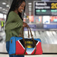 ‎Afro-Antiguans and Barbudans 1981 Travel Bag Each Endeavouring All Achieving
