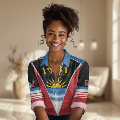 Afro-Antiguans and Barbudans 1981 Women Casual Shirt Each Endeavouring All Achieving LT9