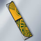 Dashiki and Polynesian Pattern Auto Sun Shade Afro Pacific Culture Gold Version