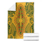 Dashiki and Polynesian Pattern Blanket Afro Pacific Culture Gold Version