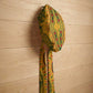 Dashiki and Polynesian Pattern Easy Headwrap Africa Pacific Culture Gold Version