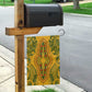 Dashiki and Polynesian Pattern Garden Flag Afro Pacific Culture Gold Version