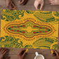 Dashiki and Polynesian Pattern Puzzle Afro Pacific Culture Gold Version