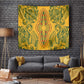 Dashiki and Polynesian Pattern Tapestry Afro Pacific Culture Gold Version