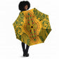 Dashiki and Polynesian Pattern Umbrella Afro Pacific Culture Gold Version