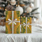 Dashiki and Polynesian Pattern Wrapping Paper Africa Pacific Culture Gold Version - African Pride