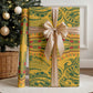 Dashiki and Polynesian Pattern Wrapping Paper Africa Pacific Culture Gold Version - African Pride