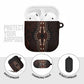Dashiki and Polynesian Pattern AirPods Case Afro Pacific Culture Red Version