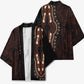 Dashiki and Polynesian Pattern Kimono Afro Pacific Culture Red Version