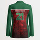 Custom Morocco Football Dream 2026 Blazer Atlas Lions Journey To America