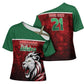 Custom Morocco Football Dream 2026 Cross Shoulder Shirt Atlas Lions Journey To America