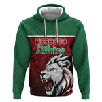 Custom Morocco Football Dream 2026 Hoodie Atlas Lions Journey To America