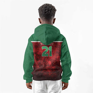 Custom Morocco Football Dream 2026 Kid Hoodie Atlas Lions Journey To America