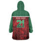 Custom Morocco Football Dream 2026 Kid Wearable Blanket Hoodie Atlas Lions Journey To America