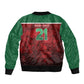 Custom Morocco Football Dream 2026 Sleeve Zip Bomber Jacket Atlas Lions Journey To America