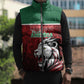 Custom Morocco Football Dream 2026 Sleeveless Puffer Jacket Atlas Lions Journey To America