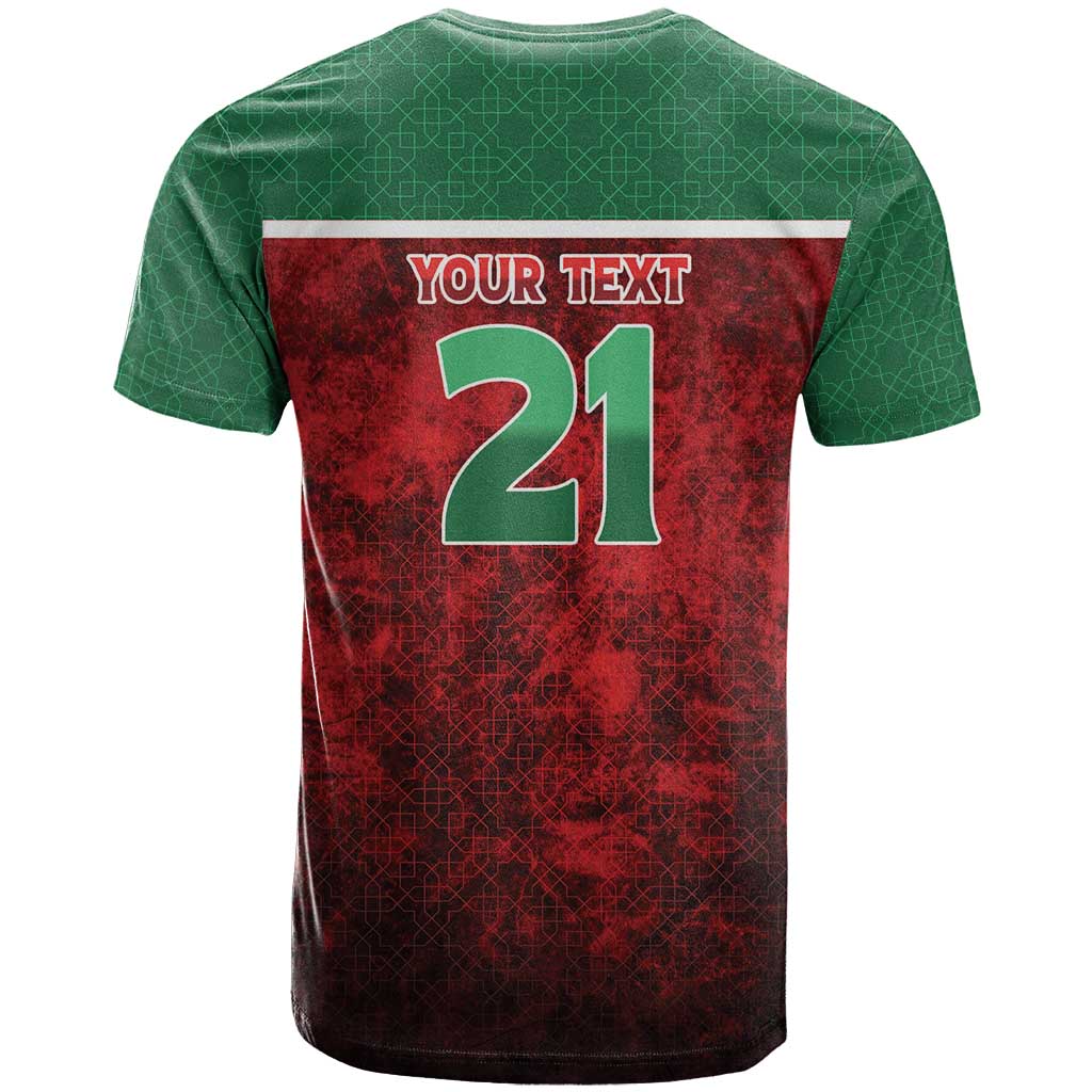 Custom Morocco Football Dream 2026 T shirt Atlas Lions Journey To America