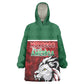 Custom Morocco Football Dream 2026 Wearable Blanket Hoodie Atlas Lions Journey To America