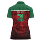 Custom Morocco Football Dream 2026 Women Polo Shirt Atlas Lions Journey To America